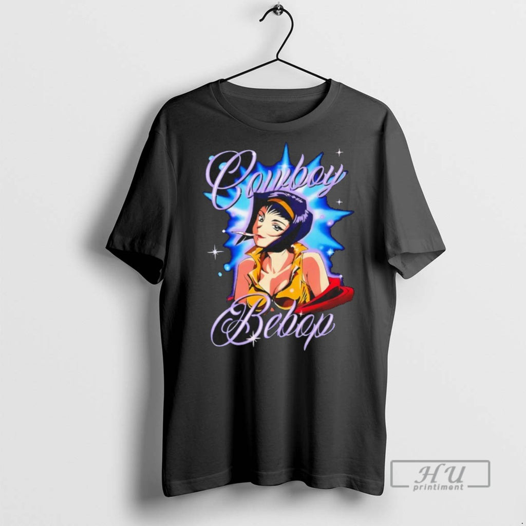 Officials Cowboy Bebop Faye Airbrush Portrait T Shirts Sweatshirt Hoodies