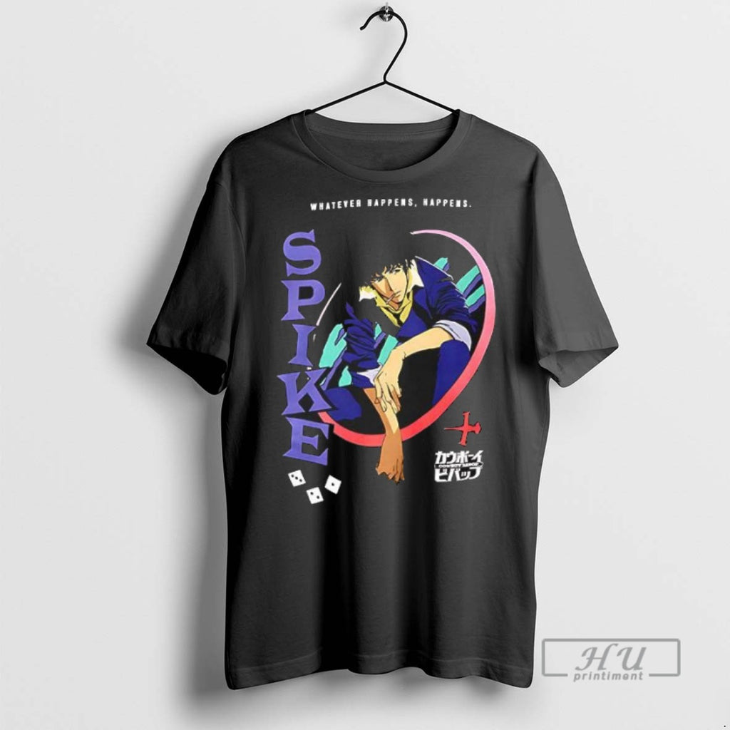 Officials Cowboy Bebop Spike Dice Portrait T Shirts Sweatshirt Hoodies