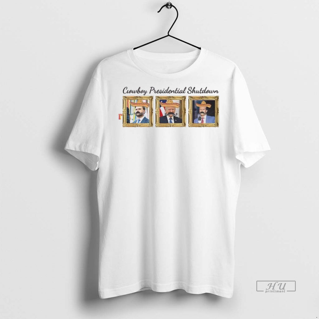 Officials Cowboy Presidential Shutdown Tee Shirt Sweater