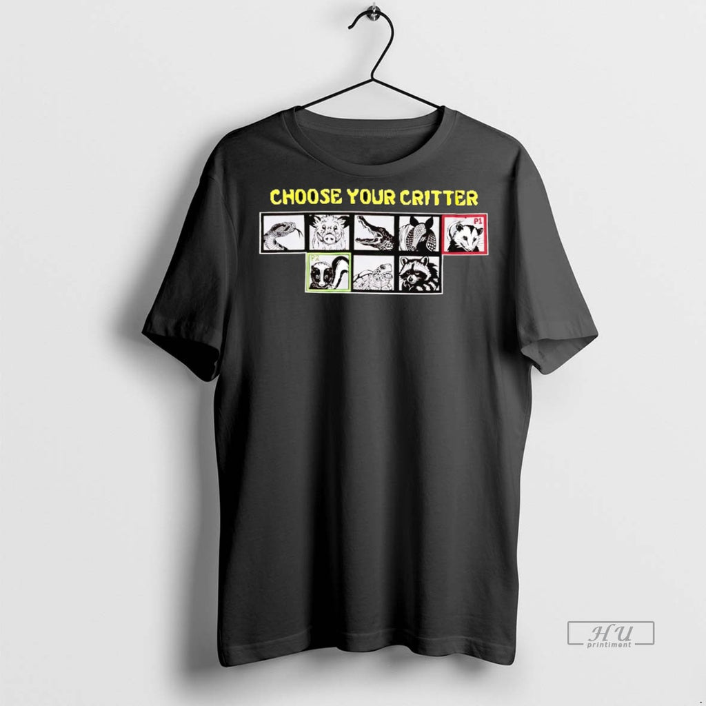 Officials Critter Combat Choose Your Critter Tee Shirt Sweater