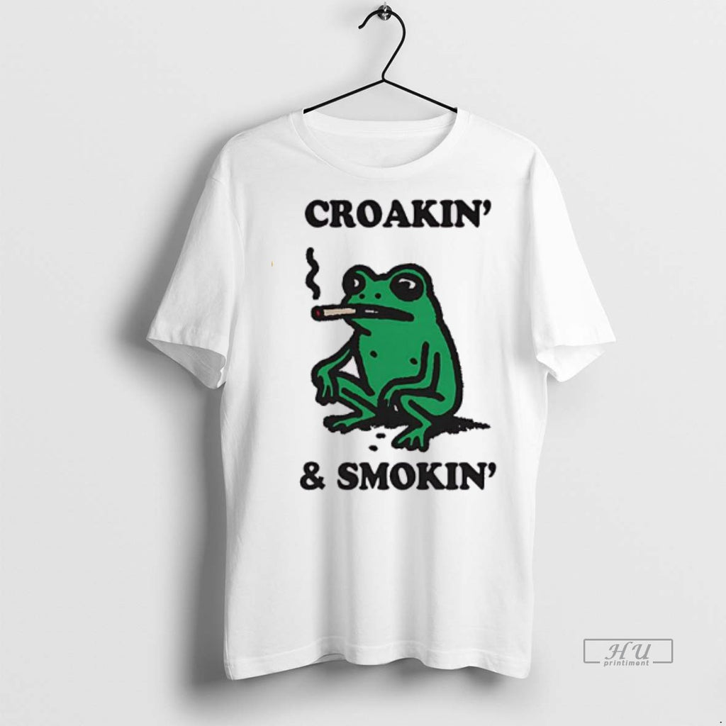 Officials Croakin And Smokin Frog Tee Shirt Sweater