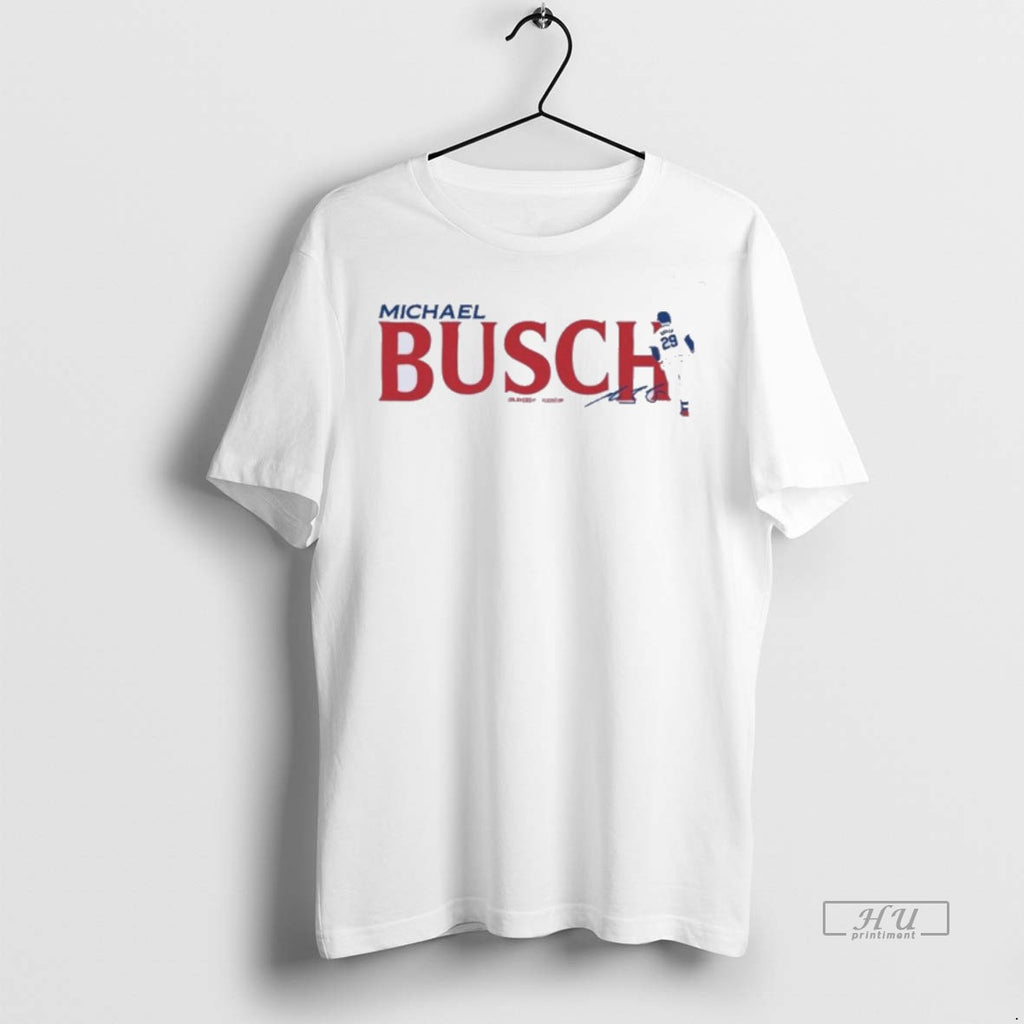 Officials Cubs Michael Busch Tee Shirt Sweater