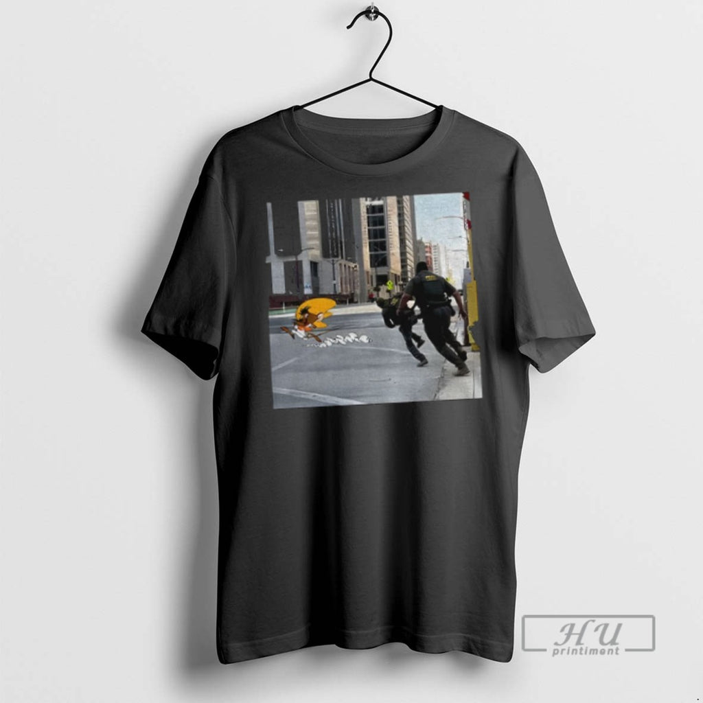 Officials Cyclist Taunting Ice Agents T Shirt