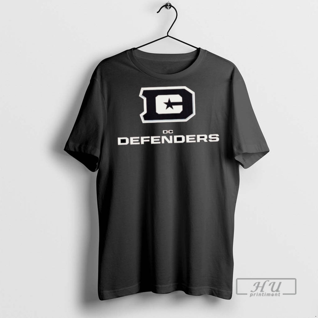 Officials Dc Defenders Lockup Logo Style T Shirts Sweatshirt Hoodies