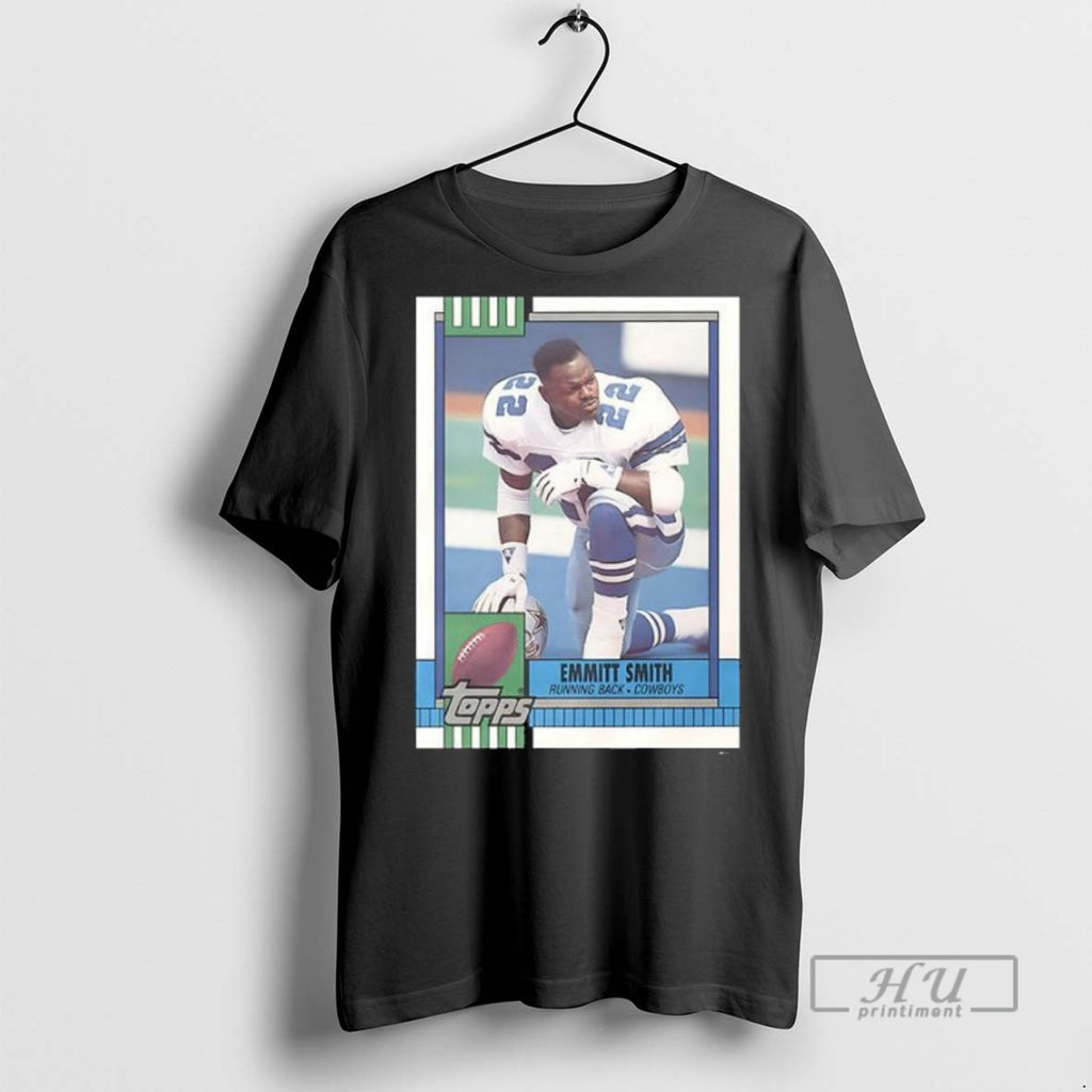Officials Dallas Cowboys Emmitt Smith Trading Card T Shirts Sweatshirt Hoodies