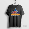 Officials Dallas Cowboys Horror Movies Halloween You Cant Sit With Us Tee Shirt Sweater