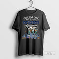 Officials Dallas Cowboys Yes Im Old But I Saw Cowboys Greatness Signatures T Shirt