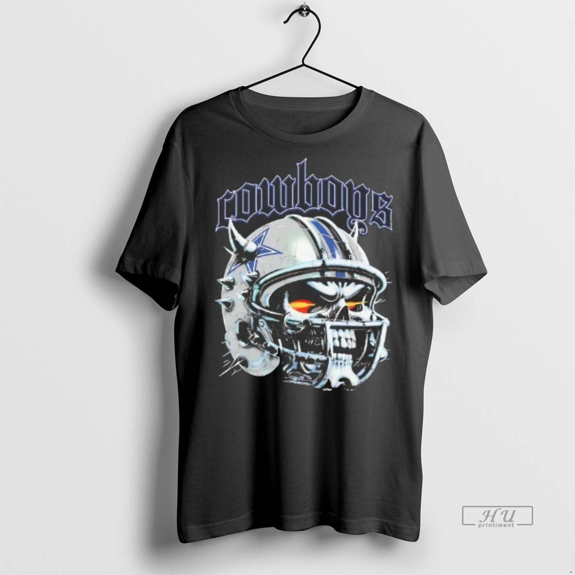 Officials Dallas Cowboys Skull Helmet Tee Shirt Sweater