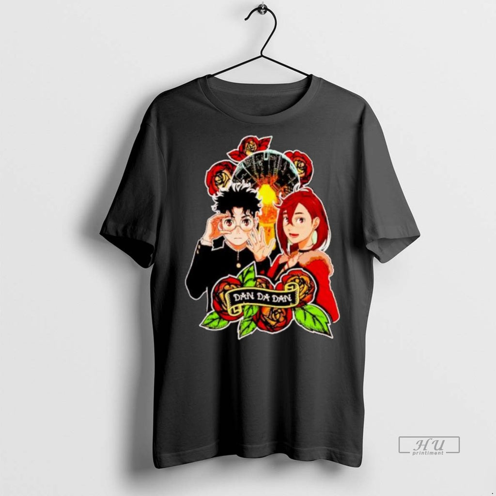 Officials Dandadan Okarun Momo Tattoo Art Ornaments Tee Shirt Sweater