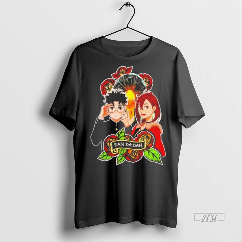 Officials Dandadan Okarun Momo Tattoo Art Tee Shirt Sweater