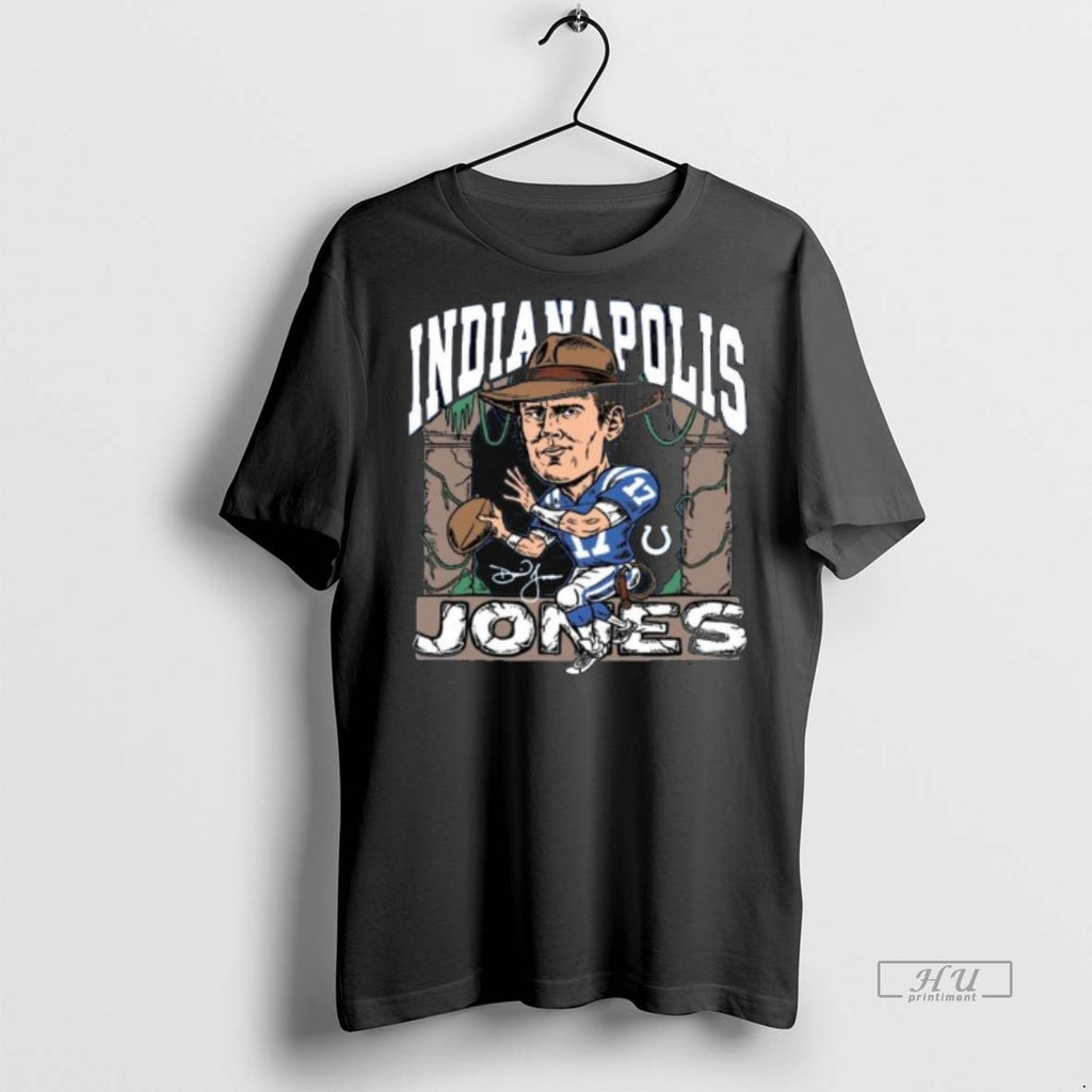 Officials Daniel Jones Indianapolis Colts Indianapolis Jones Long Sleve Tee Shirt Sweater