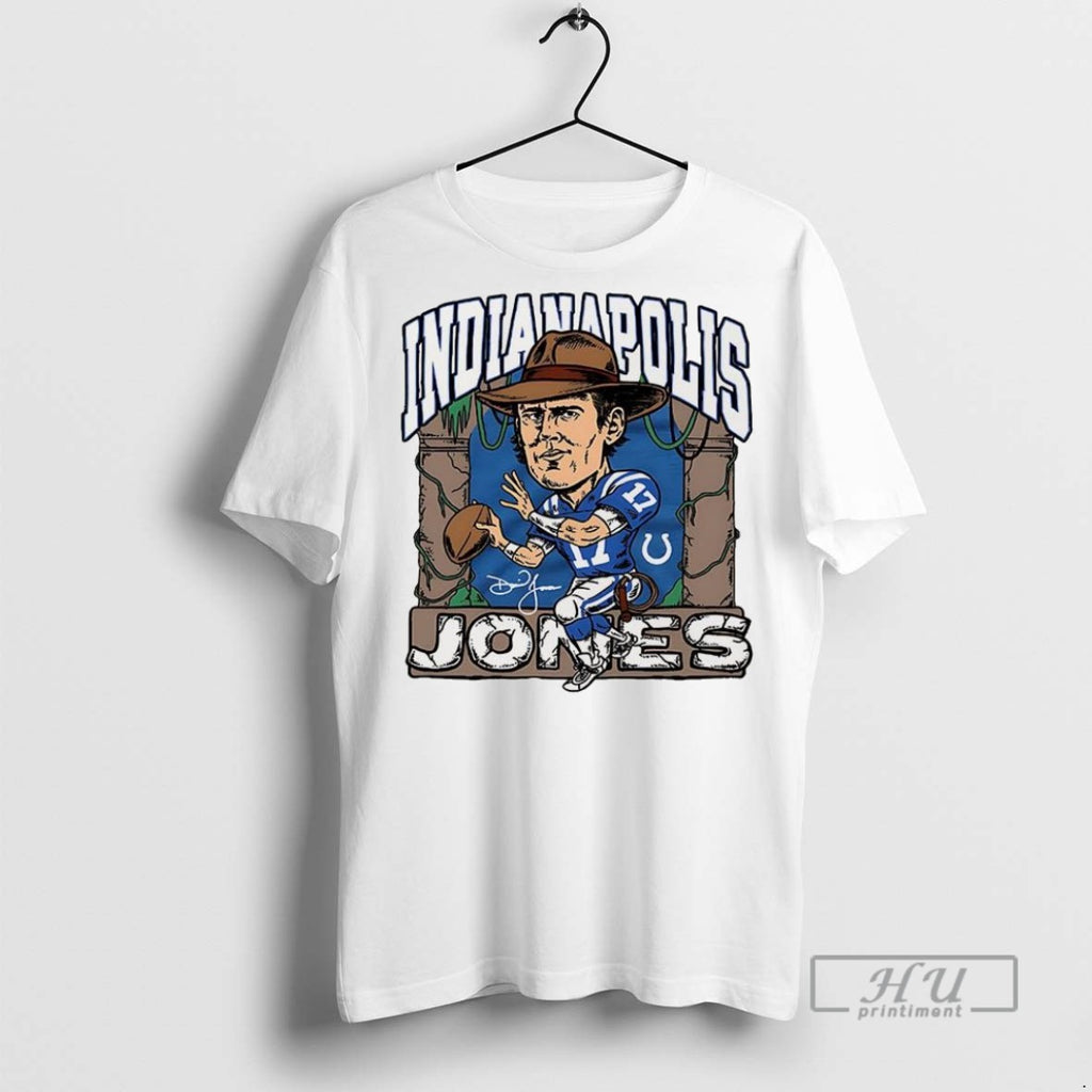 Officials Daniel Jones Royal Indianapolis Colts Indianapolis Jones T Shirt