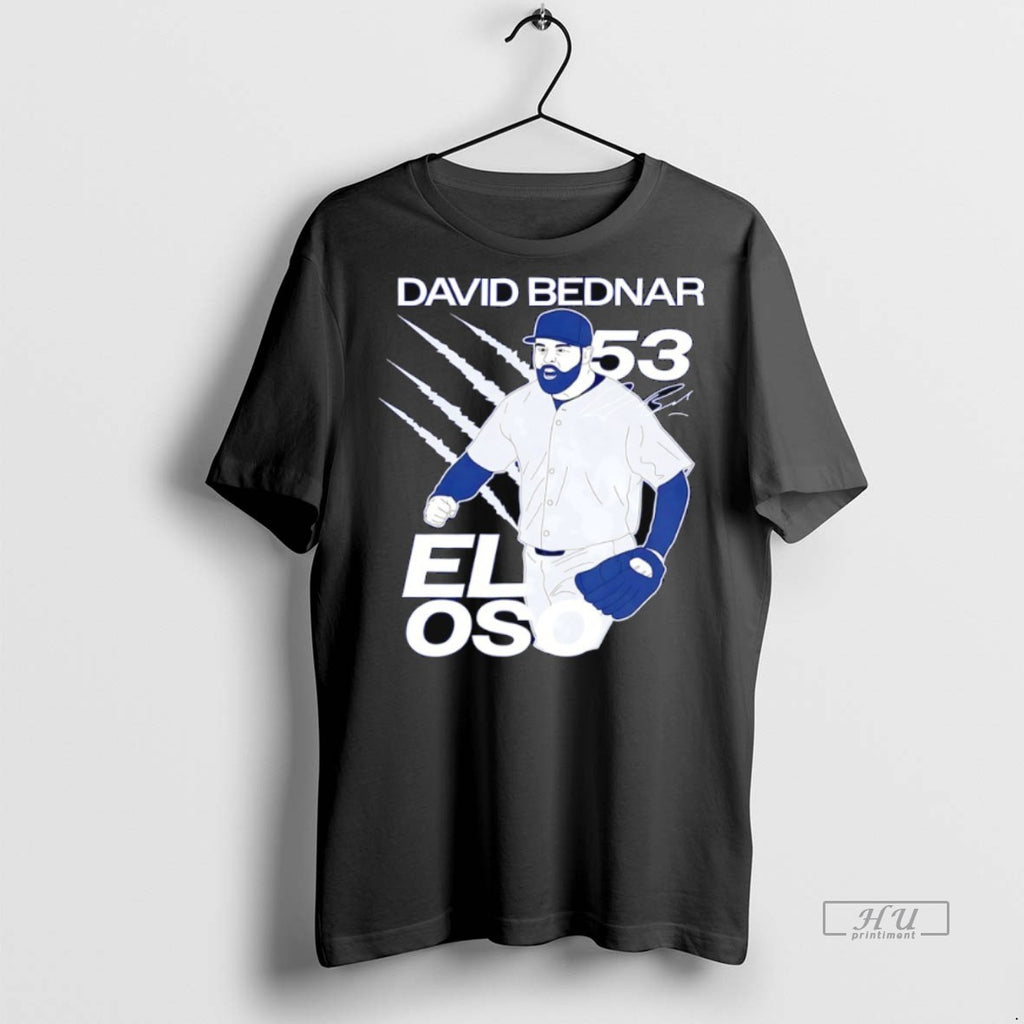 Officials David Bednar 53 El Oso New York Yankees Signature Tee Sweater