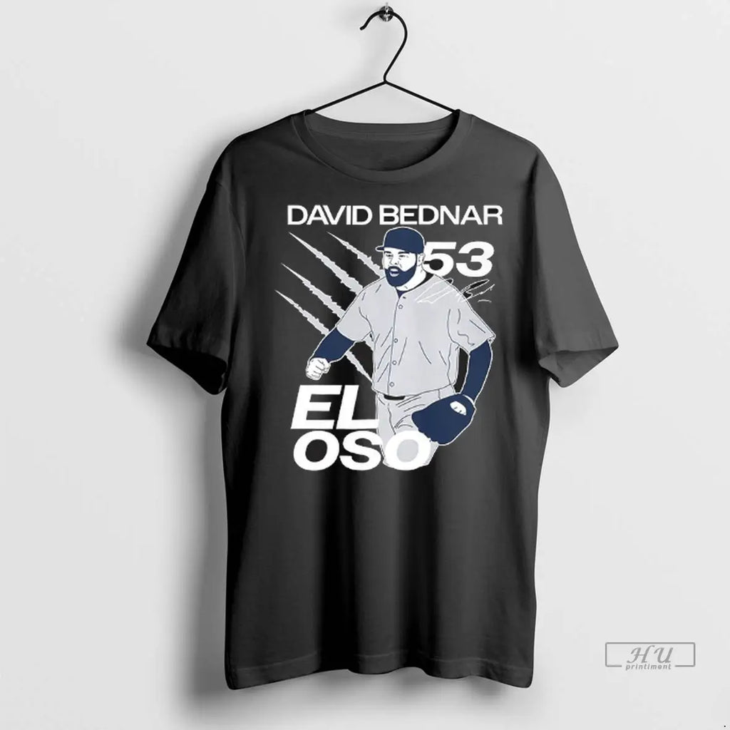 Officials David Bednar El Oso New York Yankees Baseball Signature T Shirts