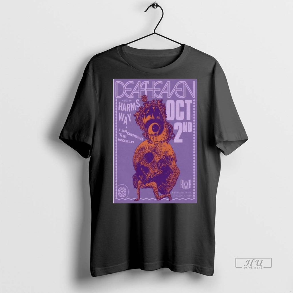 Officials Deafheaven October 2 2025 Riverside Municipal Auditorium In Riverside Ca Fanart Tee Shirt Sweater