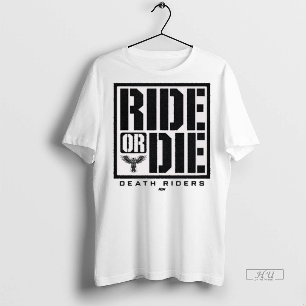 Officials Death Riders Ride Or Die Aew 2025 T Shirt Sweater