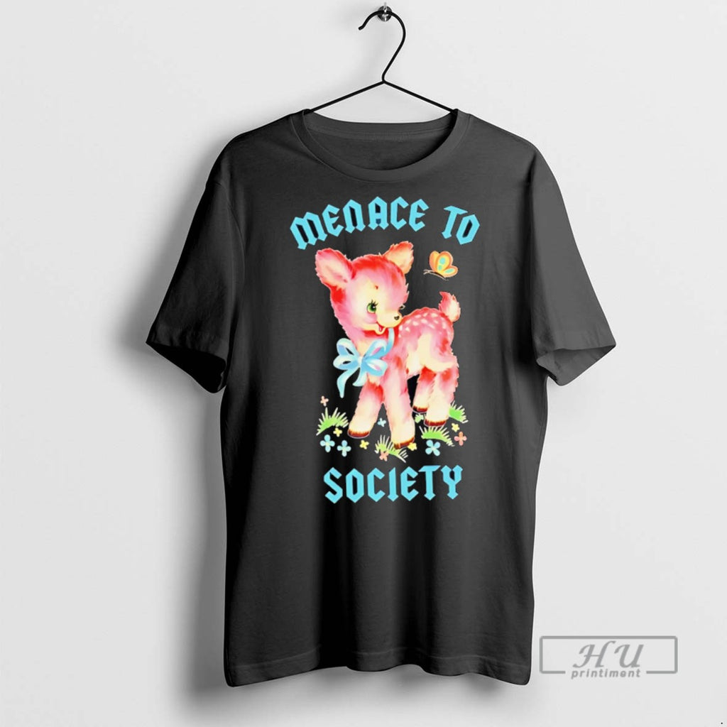 Officials Deer Menace To Society Cute T Shirts Sweatshirt Hoodies
