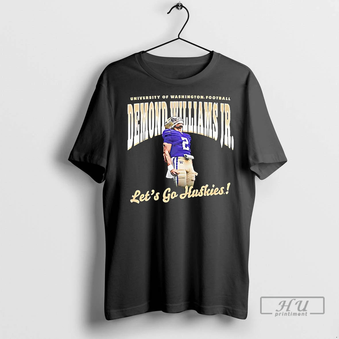 Officials Demond Williams Jr Lets Go Washington Huskies T Shirts