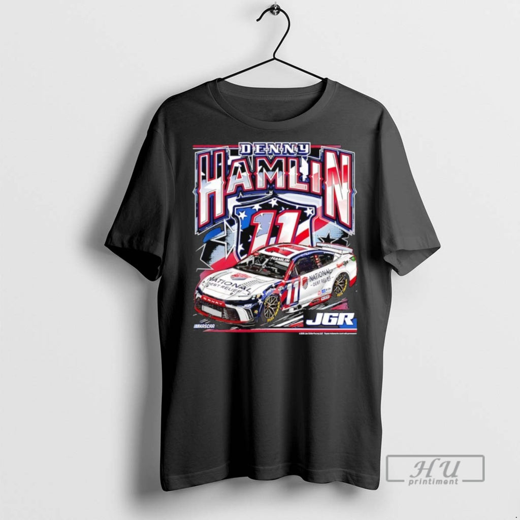 Officials Denny Hamlin 11 Jgr Racing T Shirts Sweatshirt Hoodies