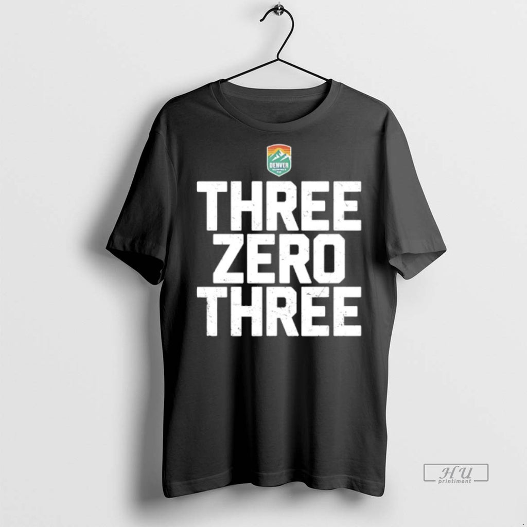 Officials Denver Summit Fc Three Zero Three Tee Shirt Sweater