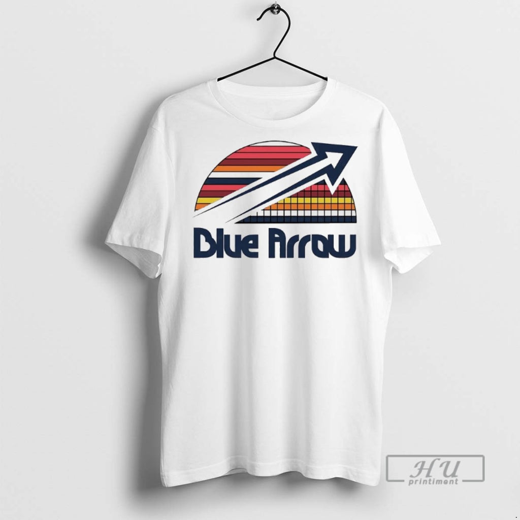 Officials Denver Blue Arrow Skyline T Shirt