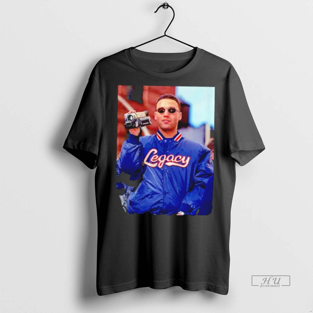 Officials Derek Jeter New York Yankees Photo T Shirt Sweater