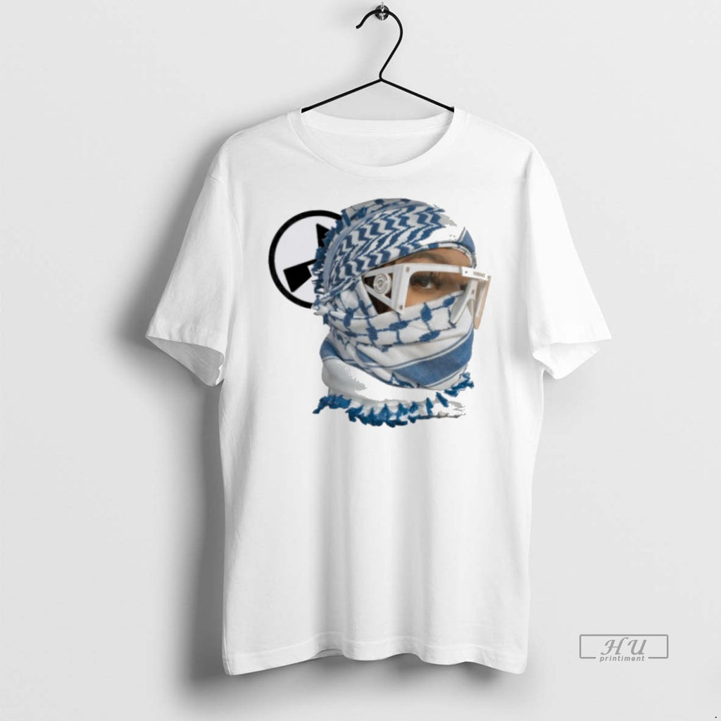 Officials Desert Scarf Girl Print T Shirt Sweater