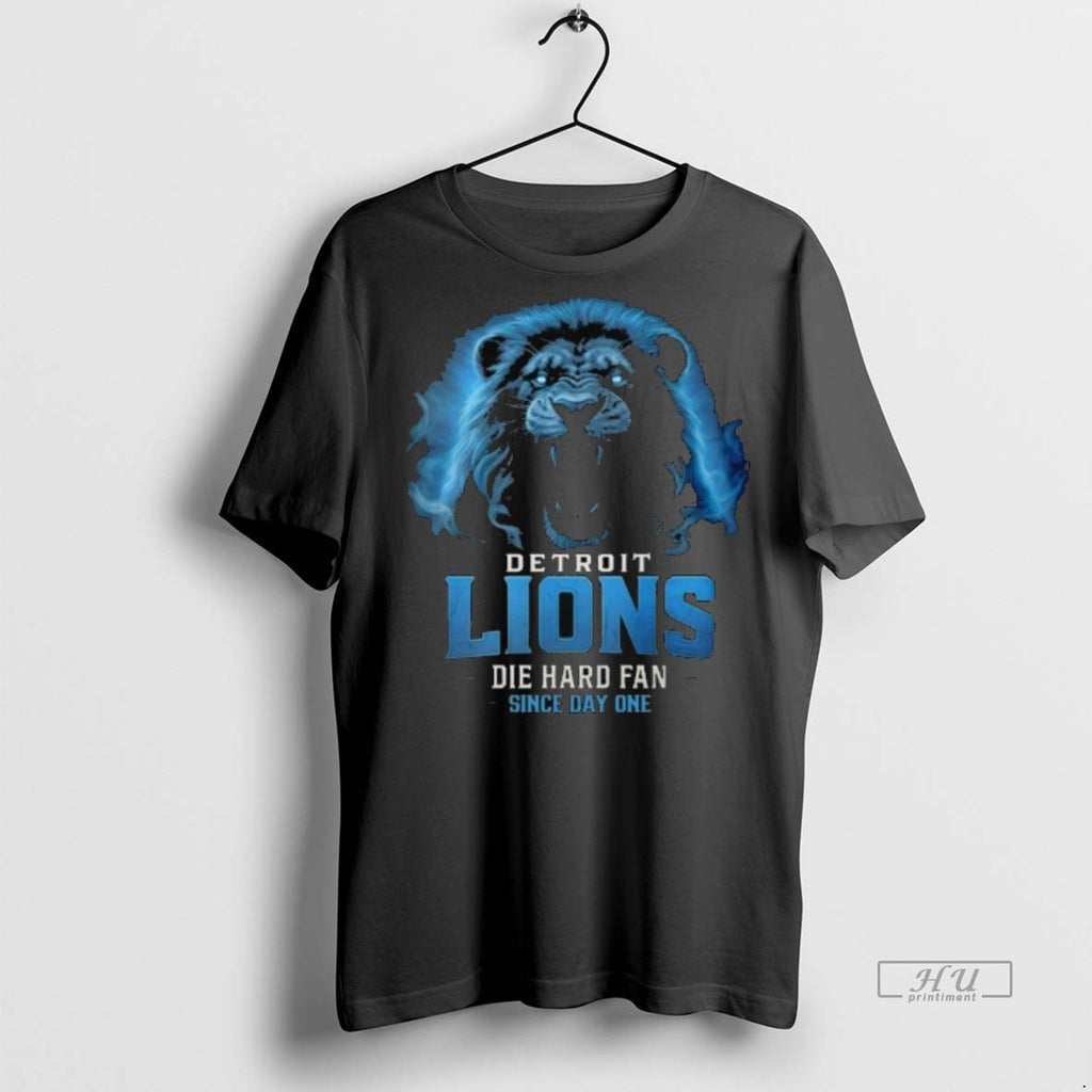 Officials Detroit Lions Die Hard Fan Since Day One Long Sleve Shirt Sweater