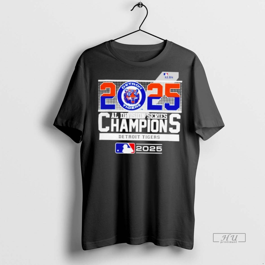 Officials Detroit Tigers 2025 Mlb Postseason Al Division Series Champions Celebration Tee Shirt Sweater