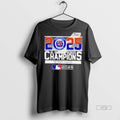 Officials Detroit Tigers 2025 Mlb Postseason Al Division Series Champions Celebration Tee Shirt Sweater