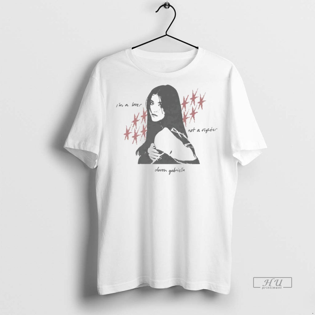 Officials Devon Gabriella Im A Lover Not A Fighter Star T Shirt Sweater
