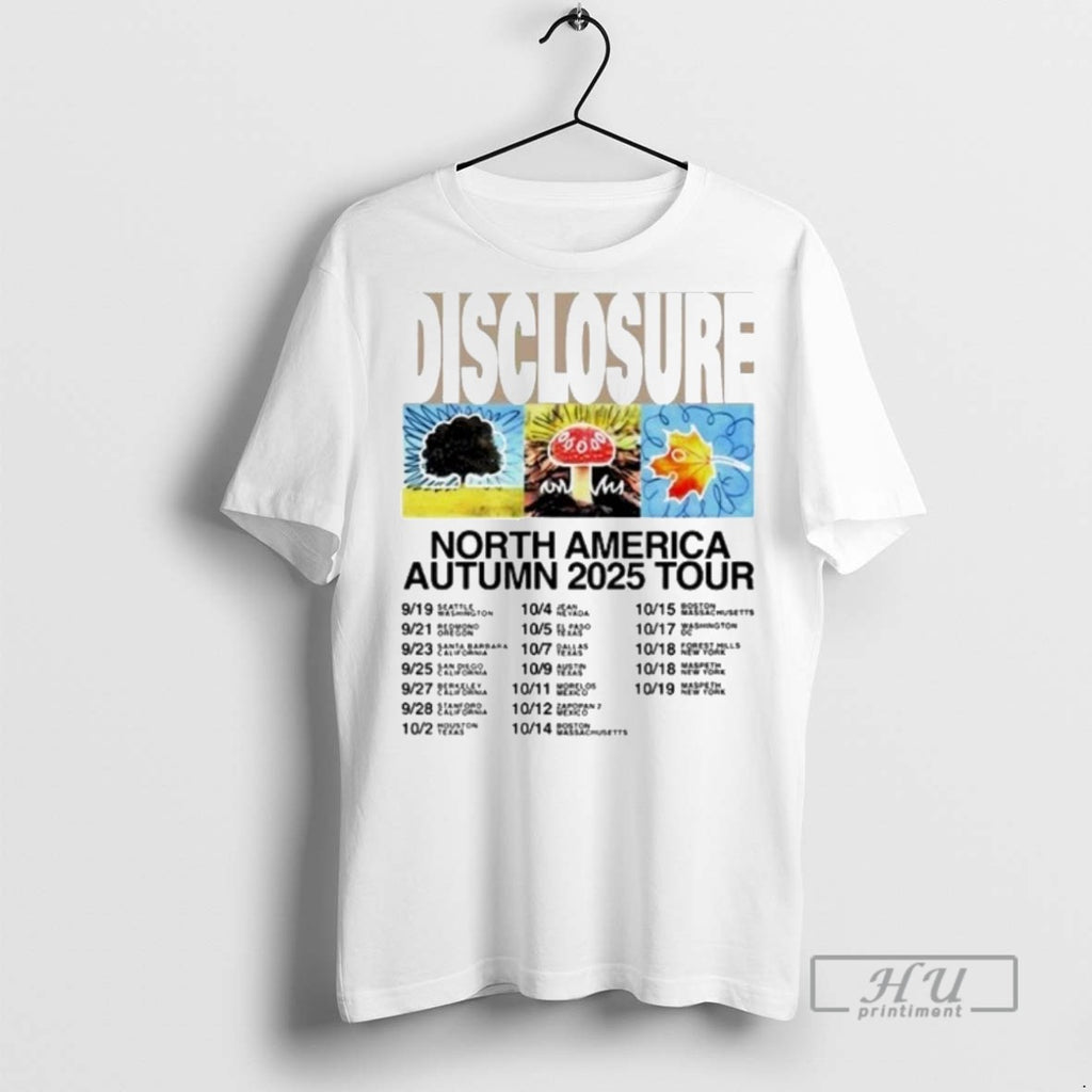 Officials Disclosure North America Autumn Tour 2025 T Shirts Sweatshirt Hoodies