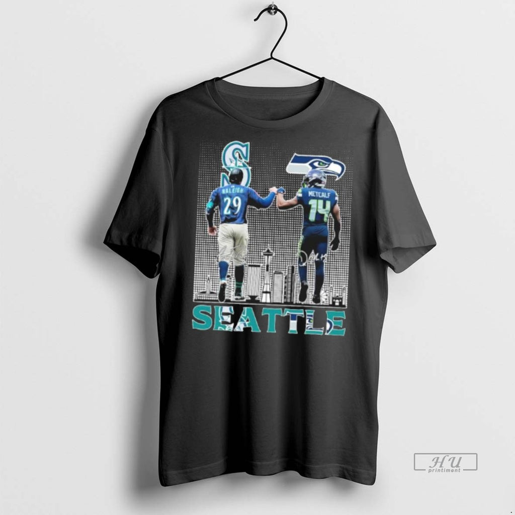 Officials Dk Metcalf And Cal Raleigh Seattle T Shirt Sweater