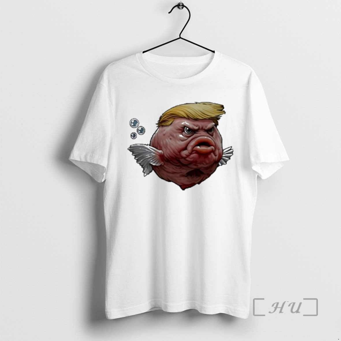Officials Donald Trump Blobfish Hybrid Caricature Graphics