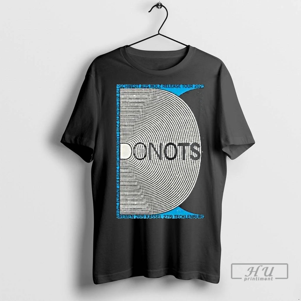 Officials Donots 2025 Tour Australia T Shirts