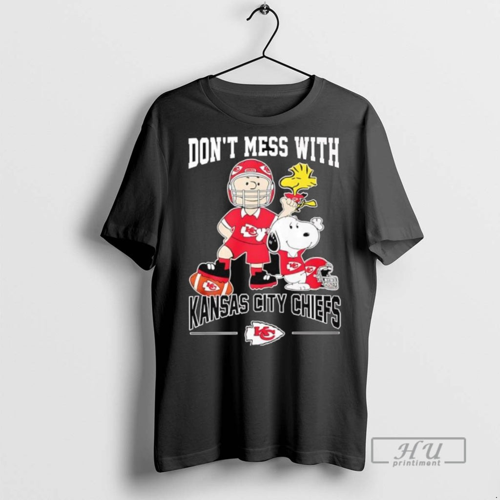 Officials Dont Mess With Kansas City Chiefs X Peanuts Characters T Shirt Sweatshirt Hoodies