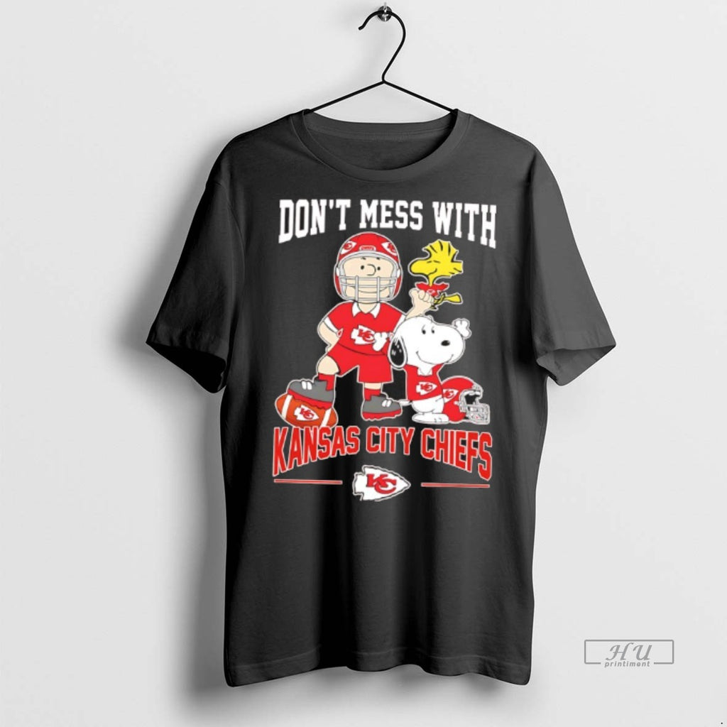 Officials Dont Mess With Peanuts X Kansas City Chiefs Football Tee Shirt Sweater