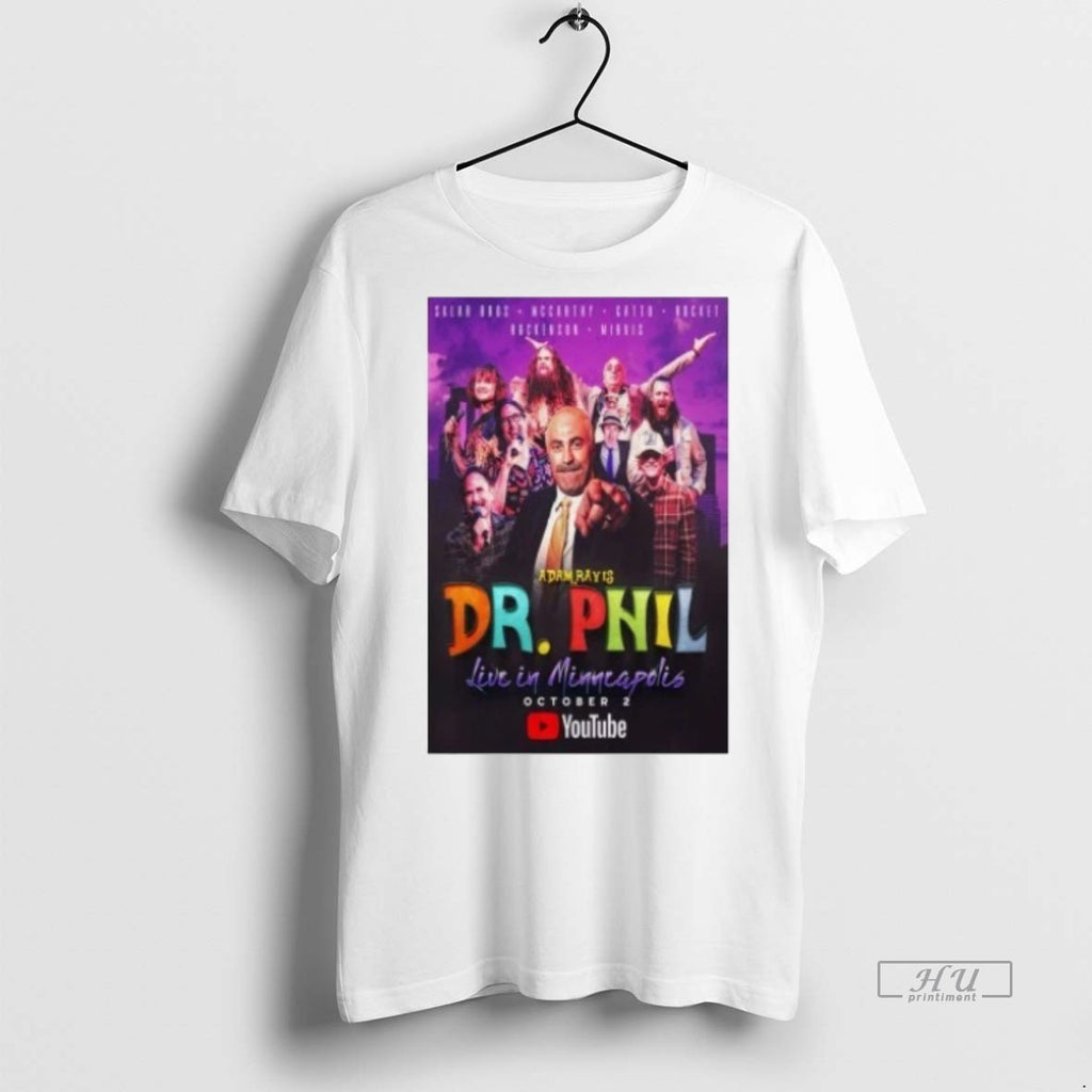 Officials Dr Phil Oct 2 2025 Minneapolis Orpheum Theatre T Shirt Sweater