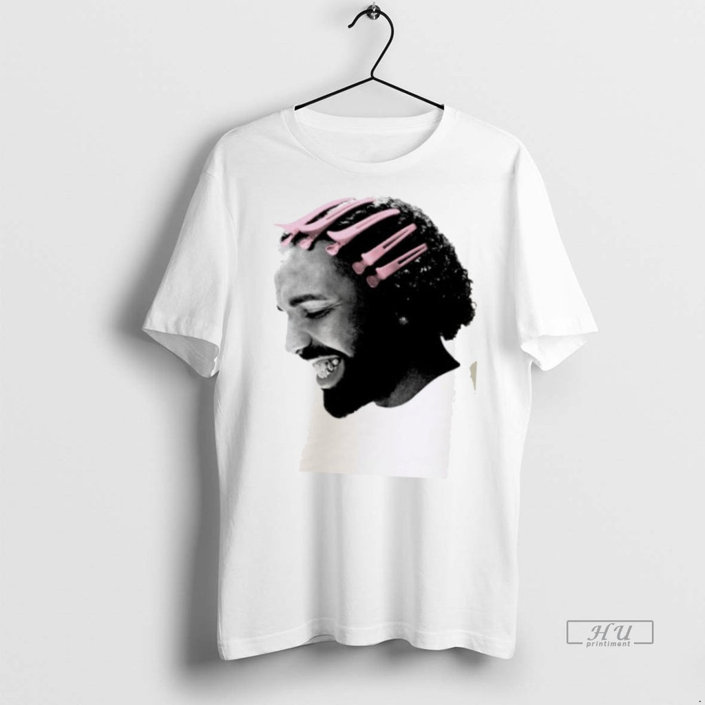 Officials Drake Pink Clips Face T Shirt Sweater