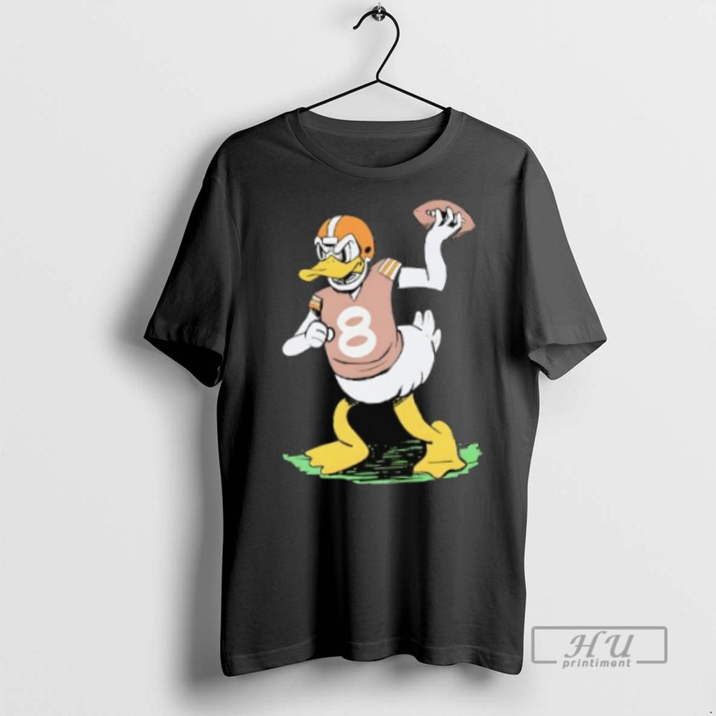 Officials Duck Donald Qb Cleveland Browns Number 8 T Shirt