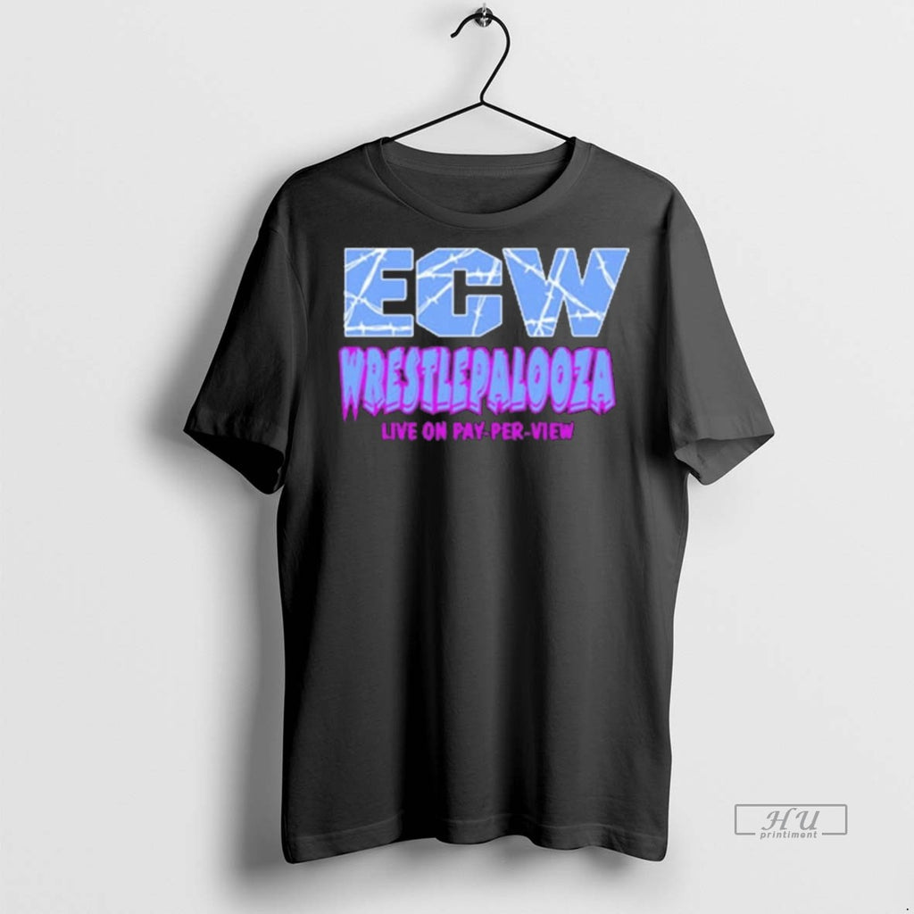 Officials Ecw Wrestlepalooza Live On Pay Per View New Painting Tee Shirt Sweater