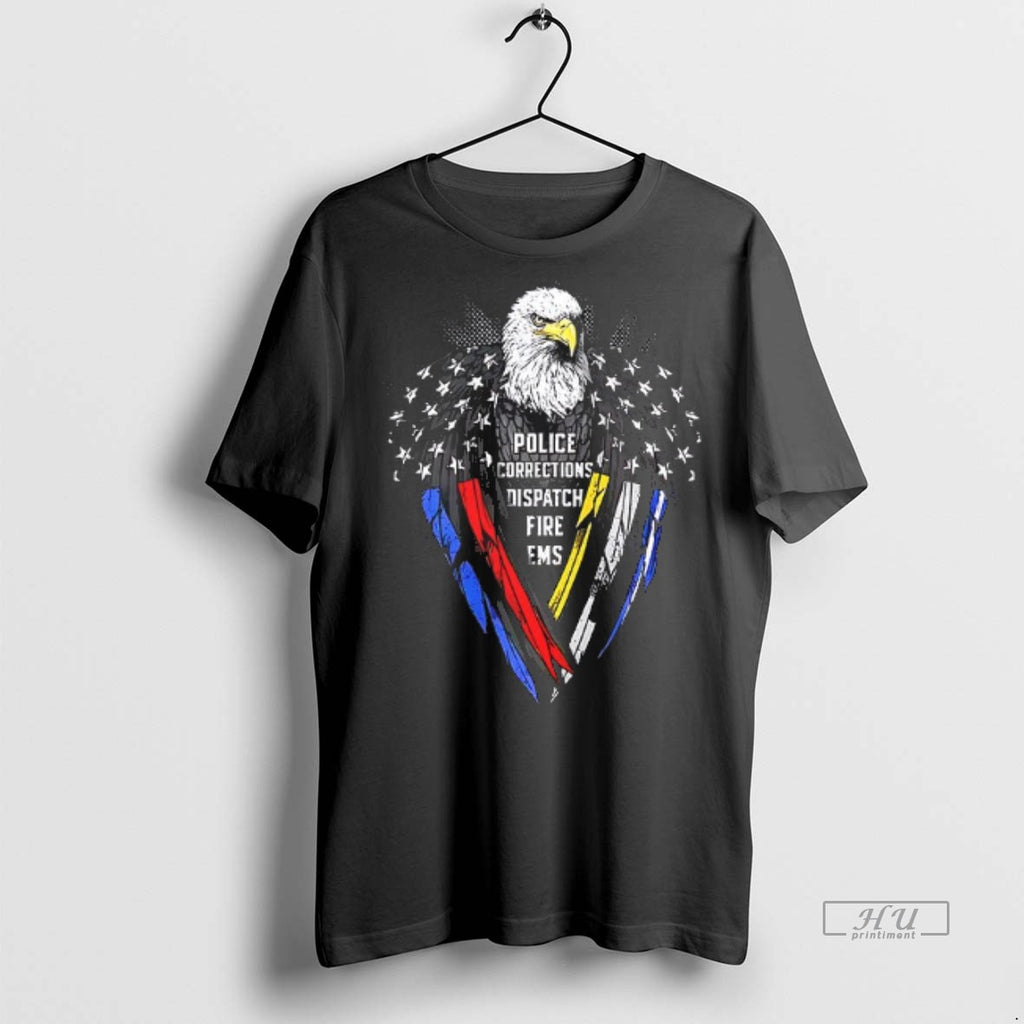 Officials Eagle Police Corrections Dispatch Fire Ems T Shirt Sweater
