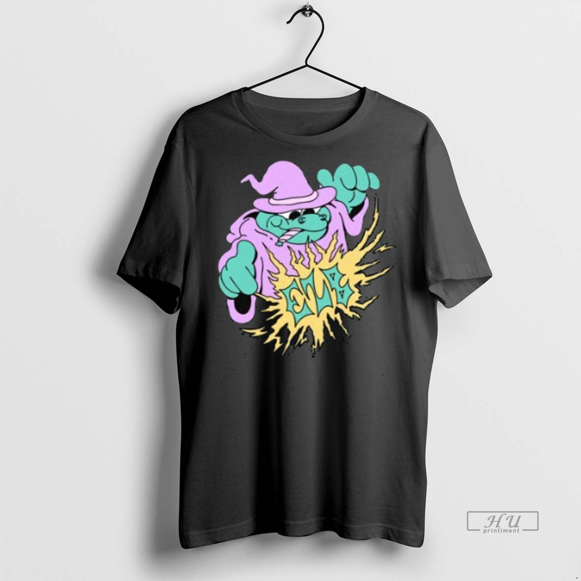 Officials Eazybaked Beats Frog Wizard Cigarette Tee Shirt Sweater