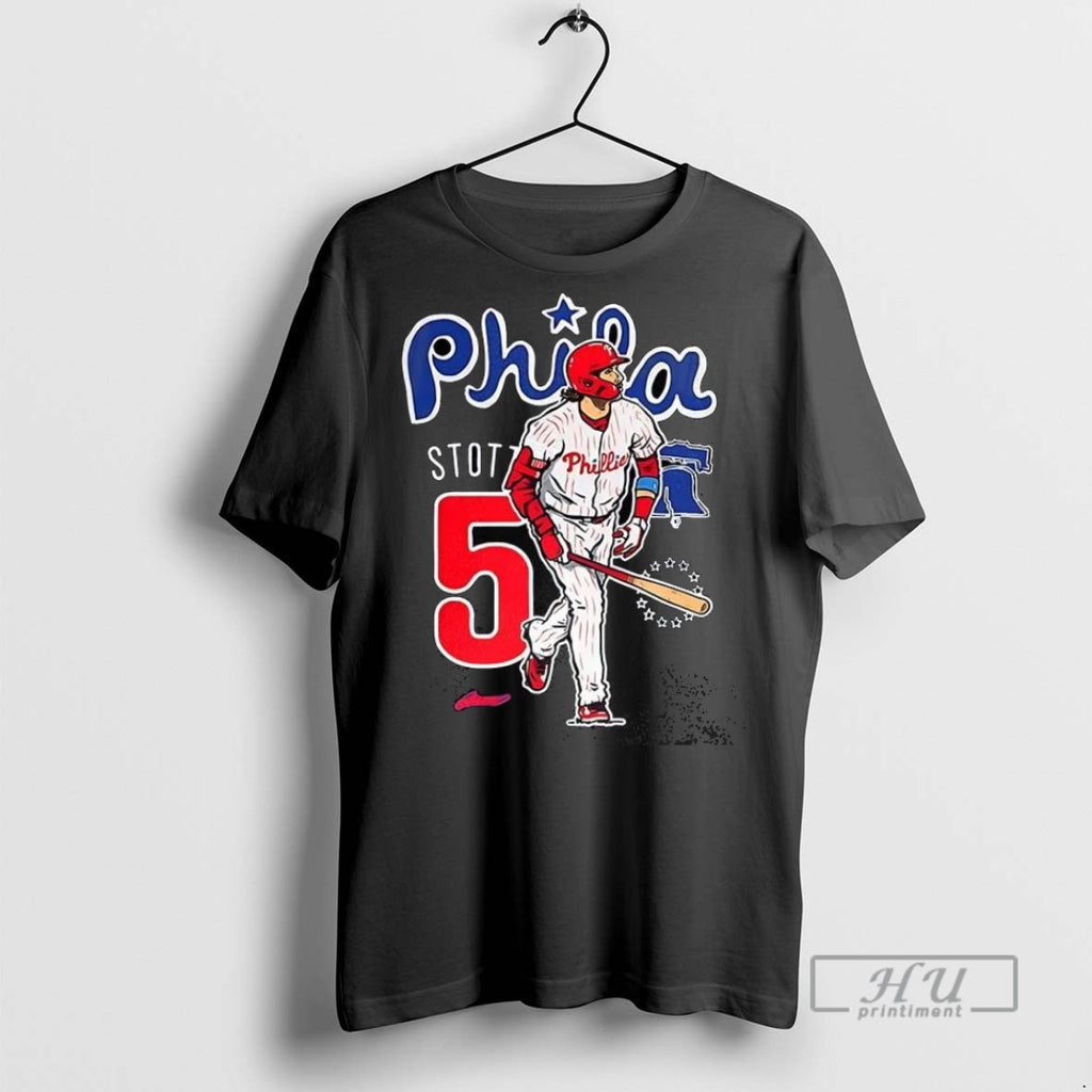 Officials Edmundo Stott Philadelphia Phillies Baseball Number 5 T Shirt
