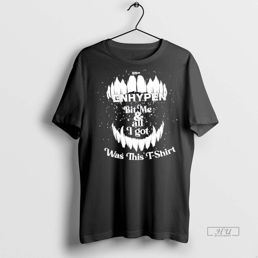 Officials Enhypen Bit Me All Mi Got Was This T Shirt Sweater