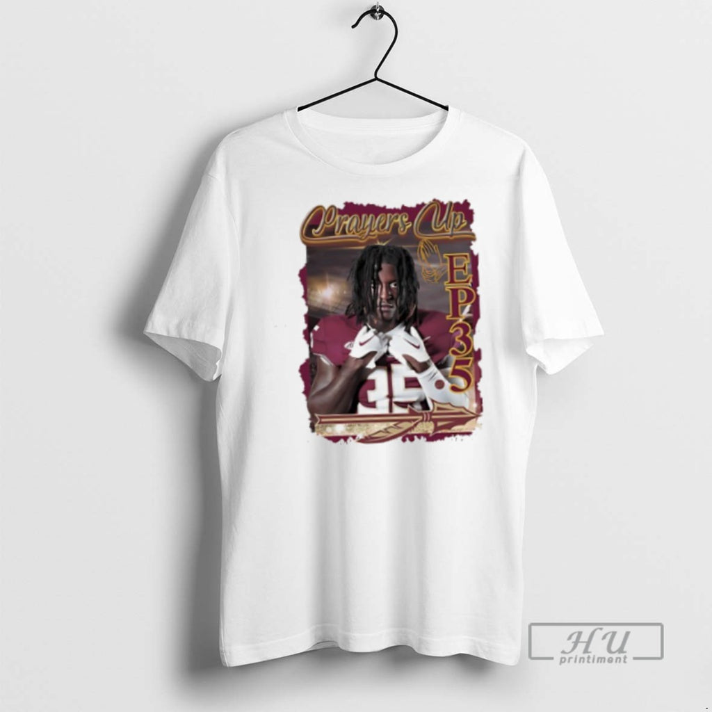 Officials Ethan Pritchard Prayers Up Ep 35 Florida State Seminoles Football T Shirt