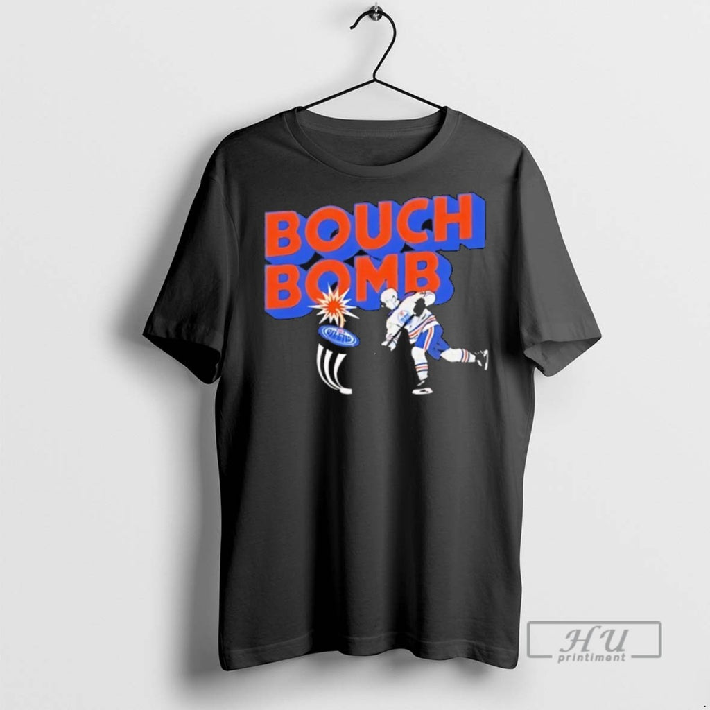 Officials Evan Bouchard Bouch Bomb Edmonton Oilers Hockey T Shirt Sweatshirt Hoodies