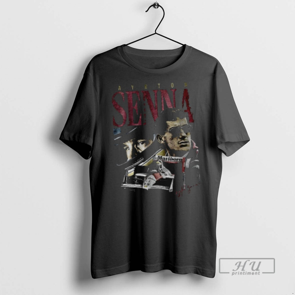 Officials F1 Ayrton Senna Legacy Formula One Racing T Shirt