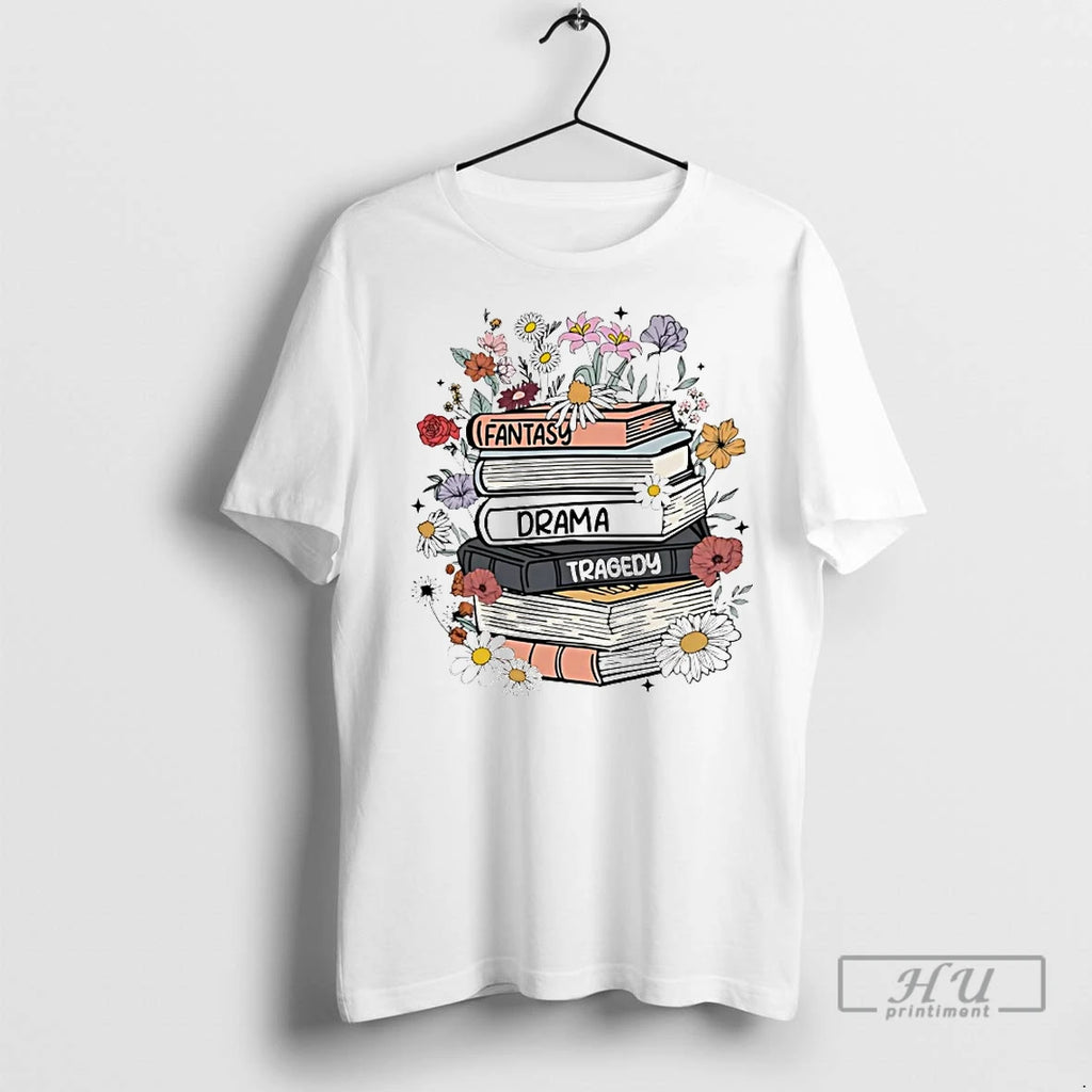 Officials Fdt Books Fantasy Drama Tragedy T Shirt