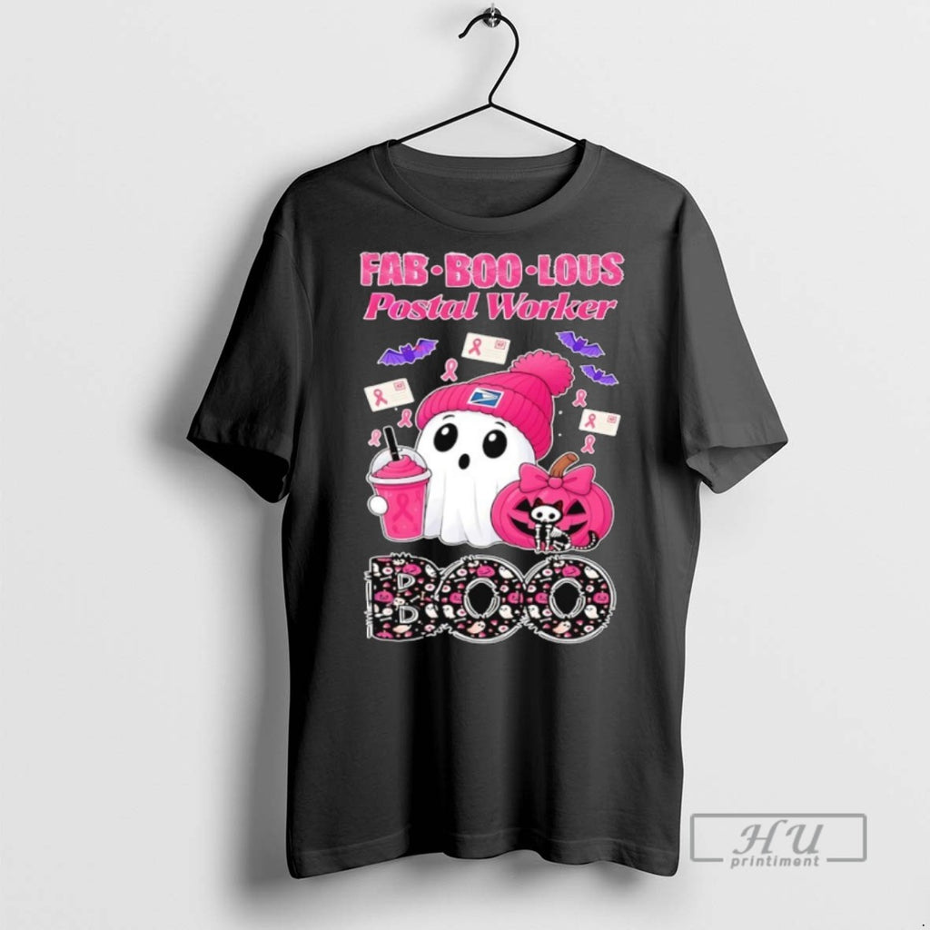 Officials Fab Boo Lous Postal Worker Boo Usps Halloween T Shirts